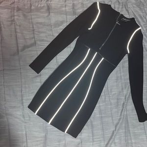 Long sleeved bodycon dress